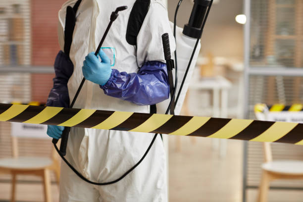 Professional Blood Cleanup technician working in Elkins, NH